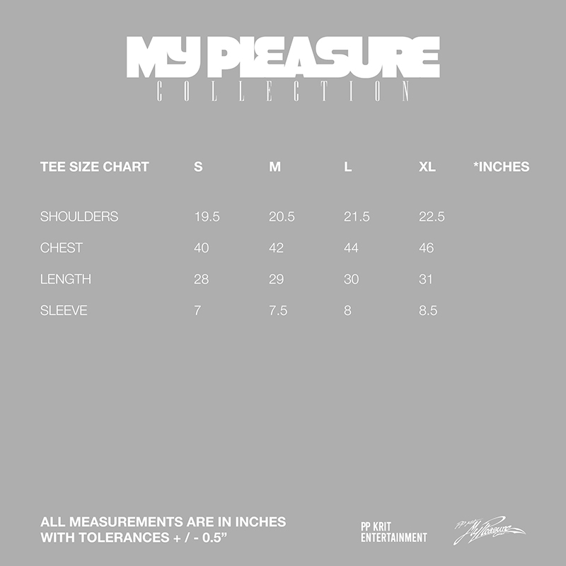 Black PLEASURE Tee
