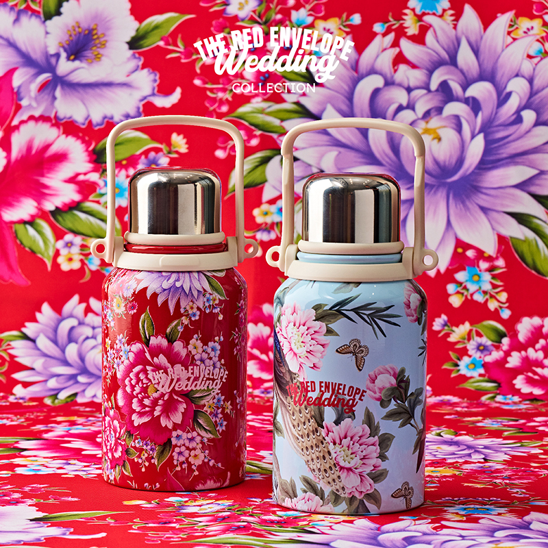 Blue Flower Tumbler