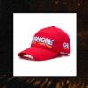 Layered Typography Hormone GR Cap (RED)