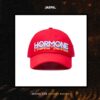 Layered Typography Hormone GR Cap (RED)