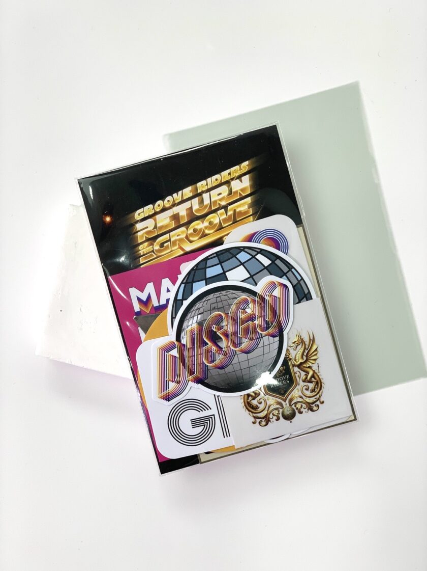 RETURN OF THE GROOVE STICKER SET