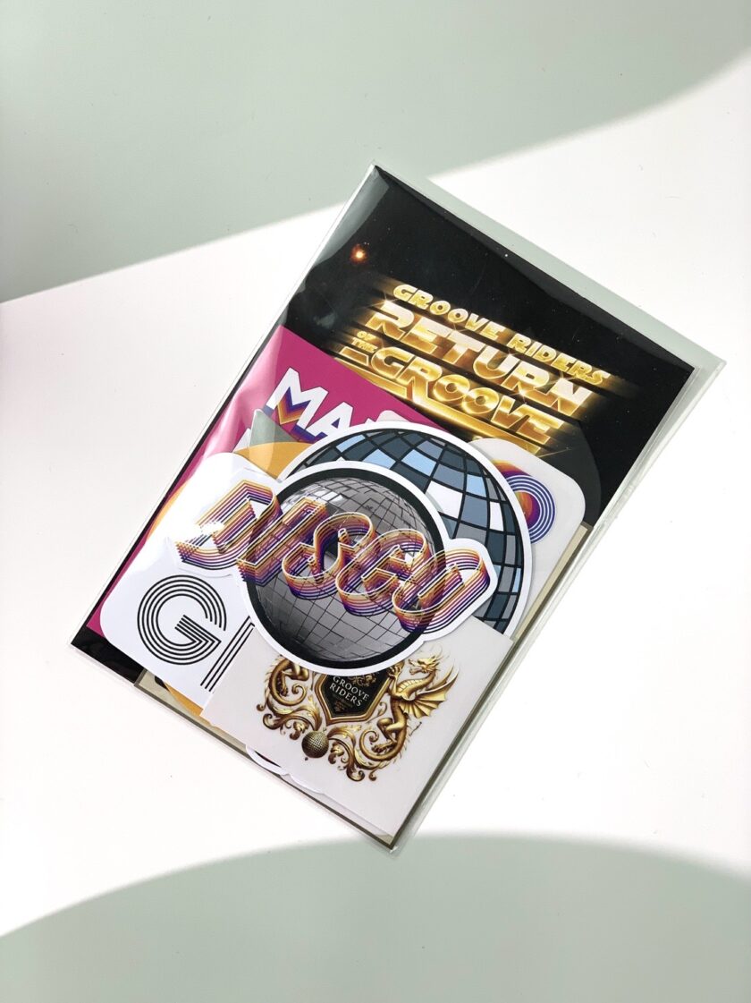 RETURN OF THE GROOVE STICKER SET