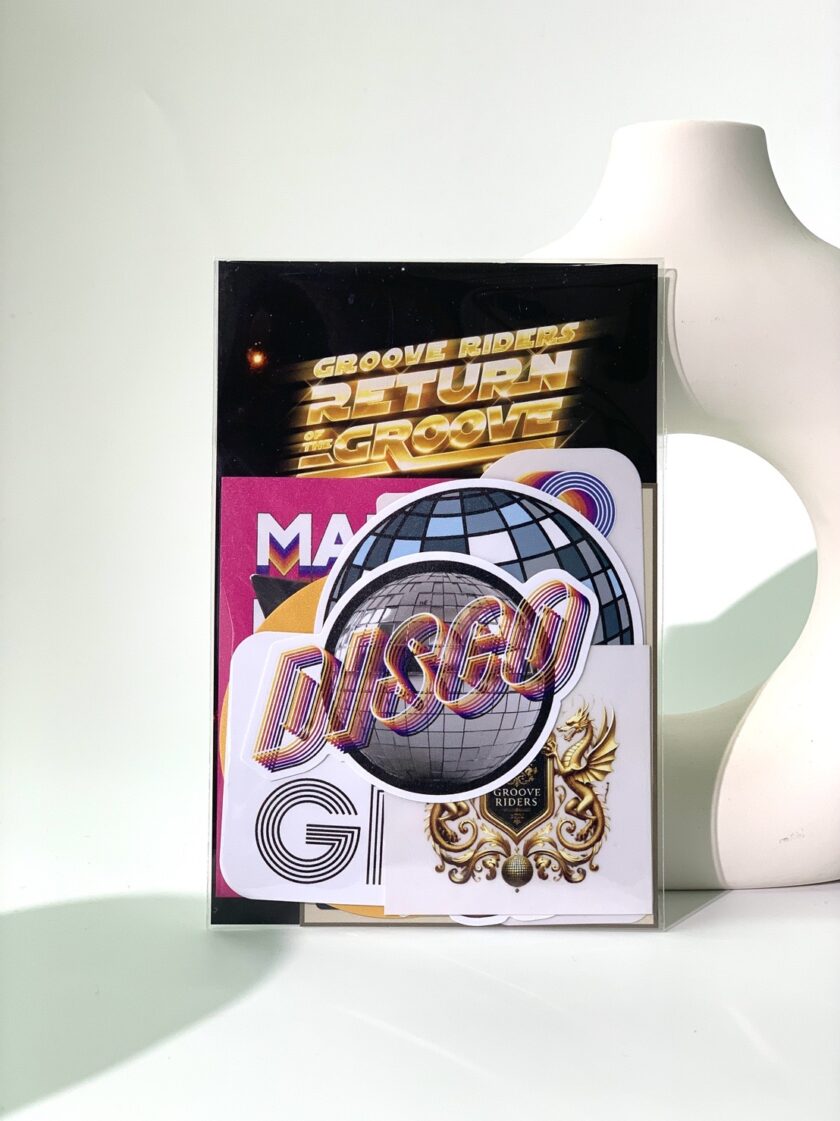 RETURN OF THE GROOVE STICKER SET