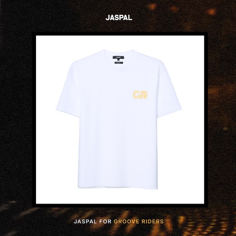 Multi-Lined Typography GR T-Shirt (WHITE)