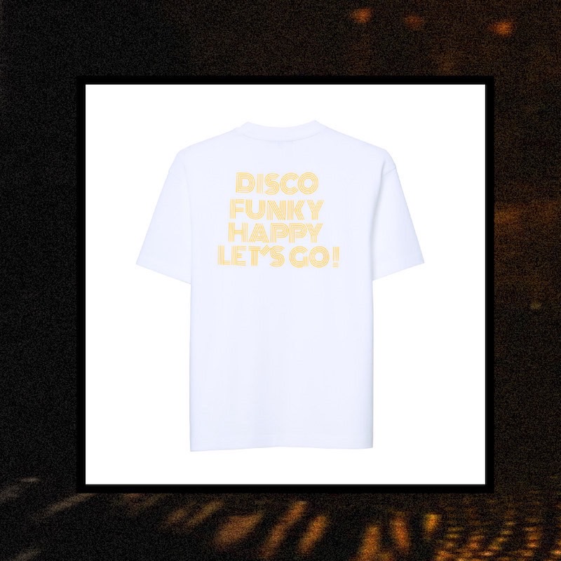 Multi-Lined Typography GR T-Shirt (WHITE)