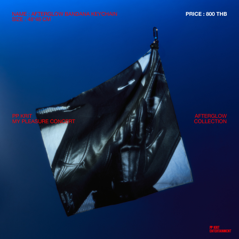 5.Afterglow Bandana Keychain Afterglow Bandana Keychain