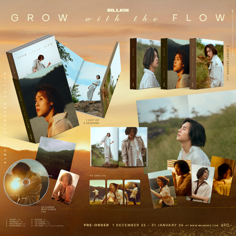 [PRE-ORDER] - BILLKIN 'Grow With The Flow' Album (Standard Edition)