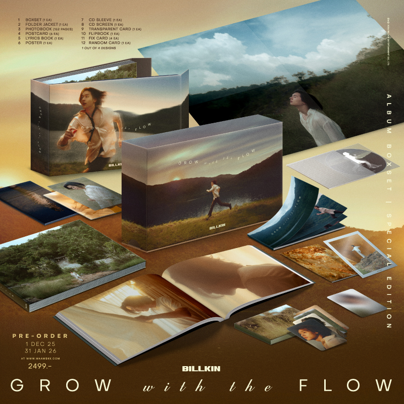 [PRE-ORDER] - BILLKIN 'Grow With The Flow' Album Boxset (Special Edition)